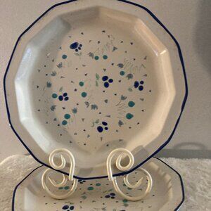 International Wishes "Confetti" 10-1/2" Dinner Plates (2)